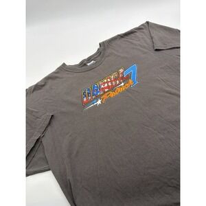 Vintage Danica Patrick #7 NASCAR Racing All Print TShirt Size 2XL Double Sided